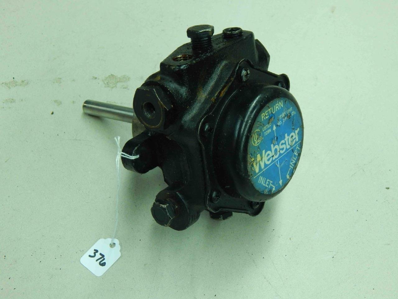 Webster 1R111D 4C1 Pump R SERIES PUMP SINGLE STAGE 1725 RPM CW R 10