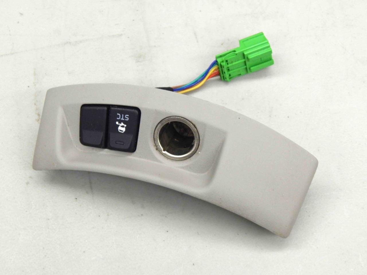 #125 04 05 06 07 Volvo S40 Traction / Power Outlet 12V STC Trim 8686026 OEM - Image 3