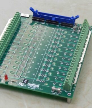 #227 Crouzet PB-24C4 PC I/O Mounting Circuit Board Module