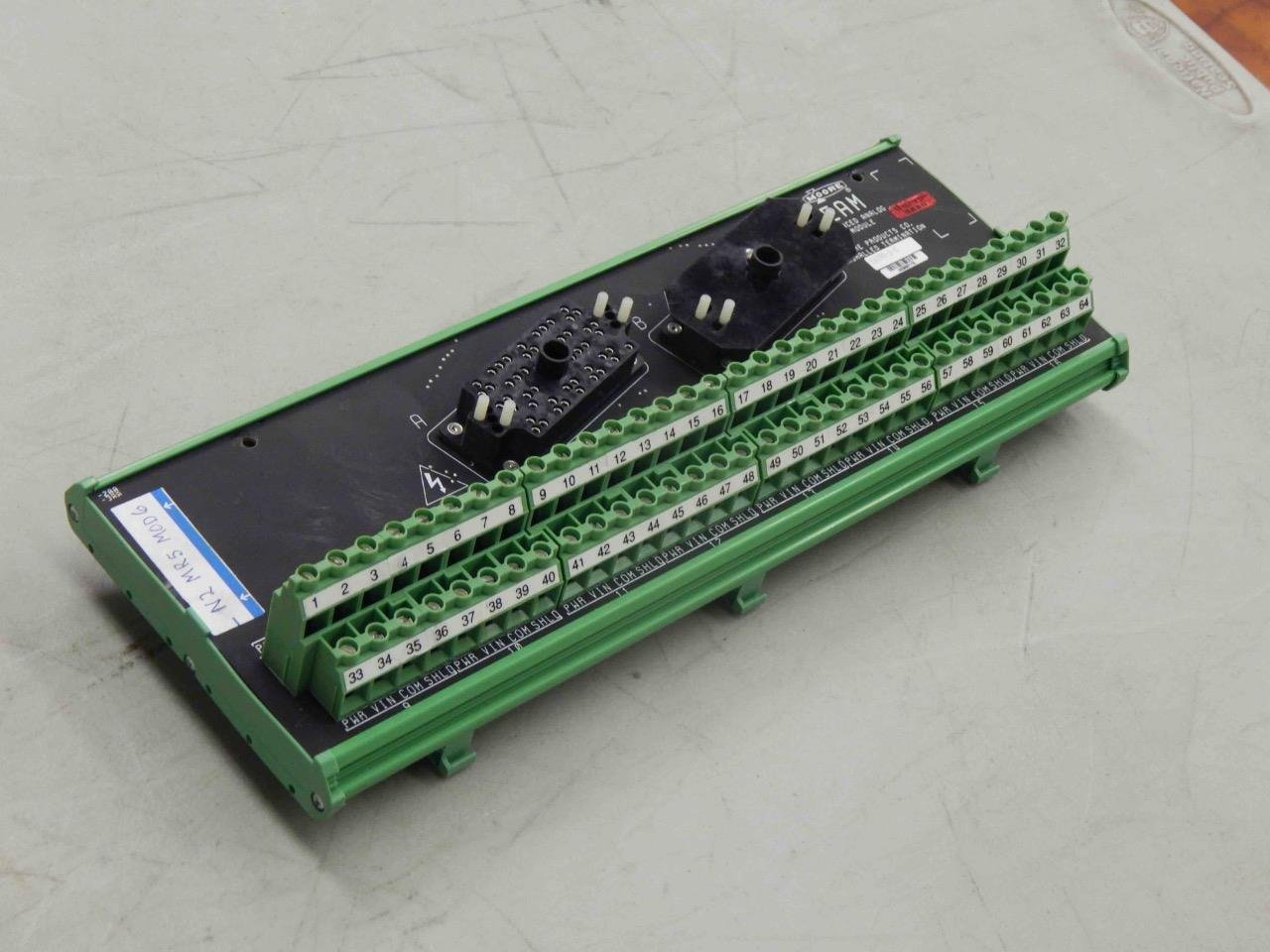 #847 Moore EAM 16190-1-3 Enhanced Analog Module PC Relay Circuit Board ...