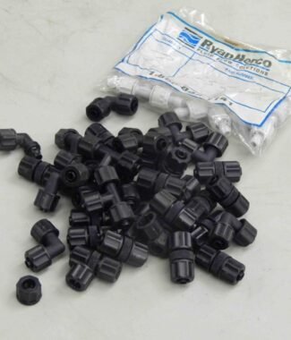 #9 Mixed LOT of 36 Ryan Herco PVC Pipe Connectors Elbow, Tee Connector, etc.