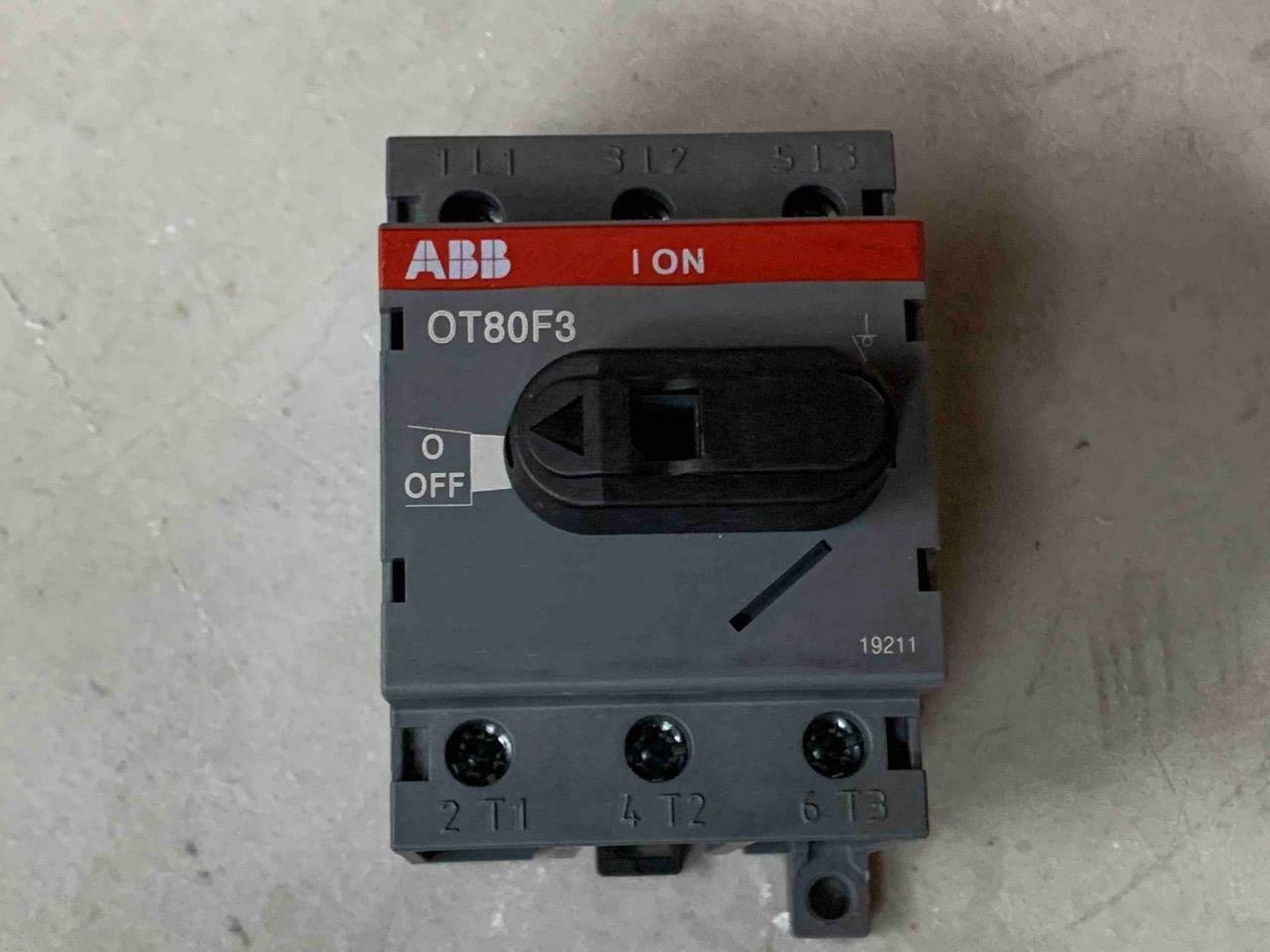 Details about   1PC ABB OT80F3 1SCA105798R1001 3P 80A Disconnector NEW 