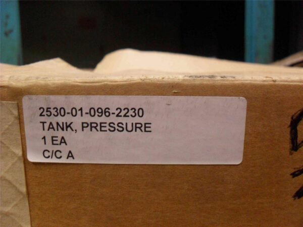 Air Brake Reservior Pressure Tank  SW15214P  2530-01-096-2230  27.5"L x 9.5"Dia - Image 4