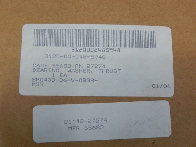 Anillo 27274, 3120002485948, Thrust Washer Bearing (Alt MPN 3HS139, 2214535) - Image 4