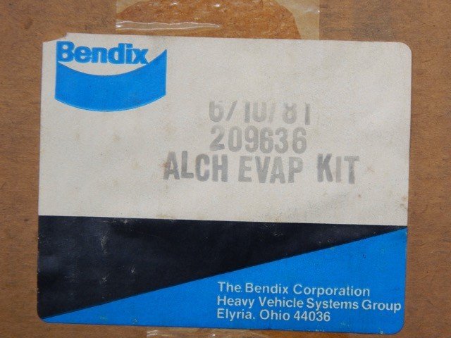 Bendix 209636, 2530008597335, ALCH EVAP Evaporator Kit Air Brake System