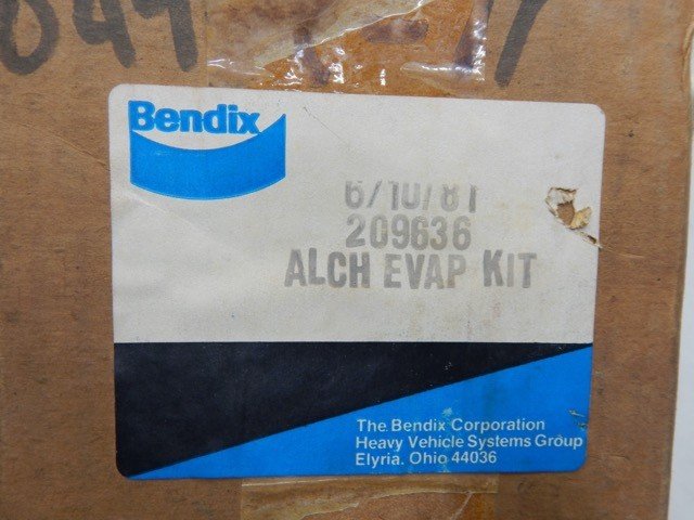 Bendix 209636, 2530008597335, EVAP Evaporator Kit Air Brake System (No Coil)