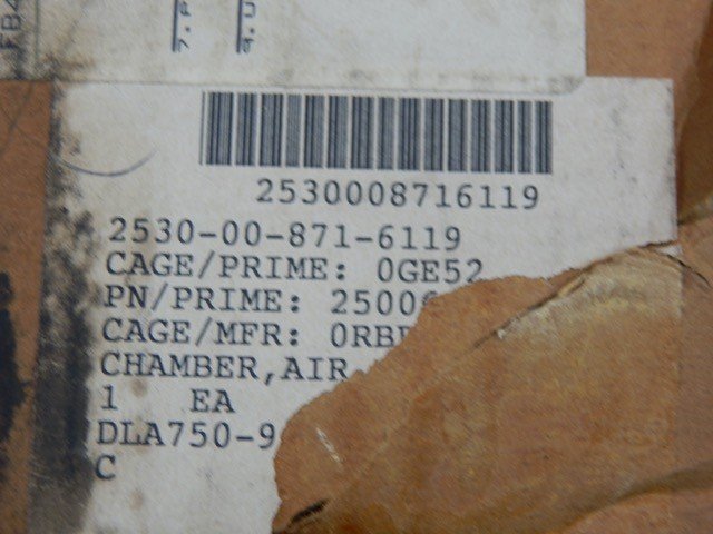 Bendix 2500695, 2530008716119, Air Brake Chamber (10135055, 252335, 573353) - Image 6
