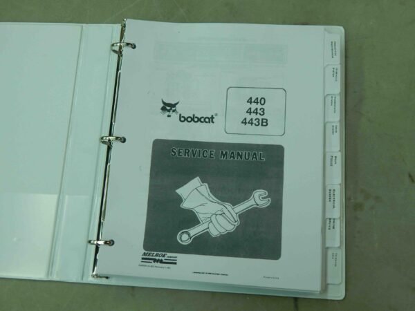 Bobcat  440, 443, 443B PN# 6566694  Skid Steer Loader ​Service Manual #6211 - Image 6