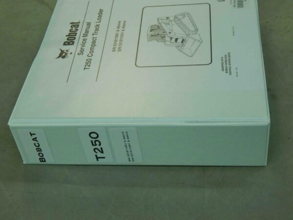 Bobcat T250 PN# 6904164 Compact Track Loader Service Manual #6216 - Image 5