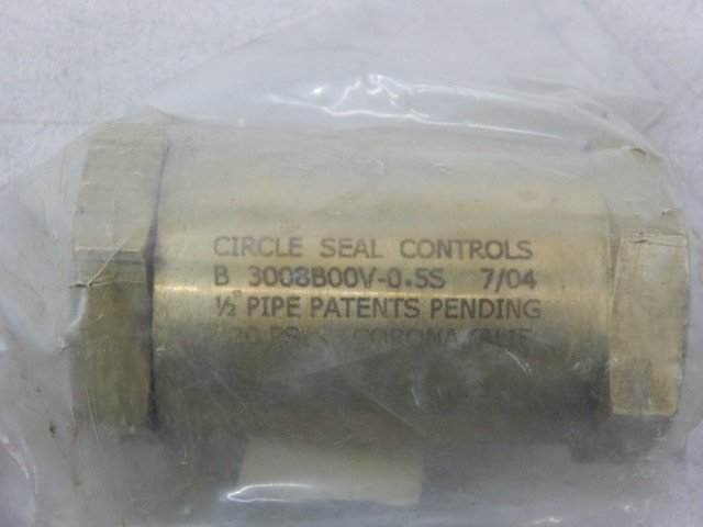 CECOM,Circle Seal Controls 13227E9238, 3008B00V-0.5S 4820013846230 Check Valve - Image 4
