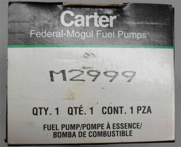 Carter Federal Mogul M2999 Fuel Pump NEW n BOX - Image 3