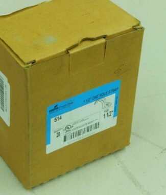 Cooper 514, 30784564105142 1-½” One Hole Strap (20 Per Box)