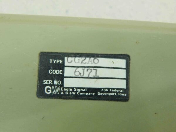 Eagle Signal CG2A6 Time Delay Relay, ​0.2-2.0 Sec Seconds - Image 5