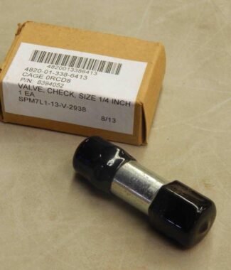 General Motors, GM 8394052 4820-01-338-6413 Kep-O-Seal 1/4" Check Valve