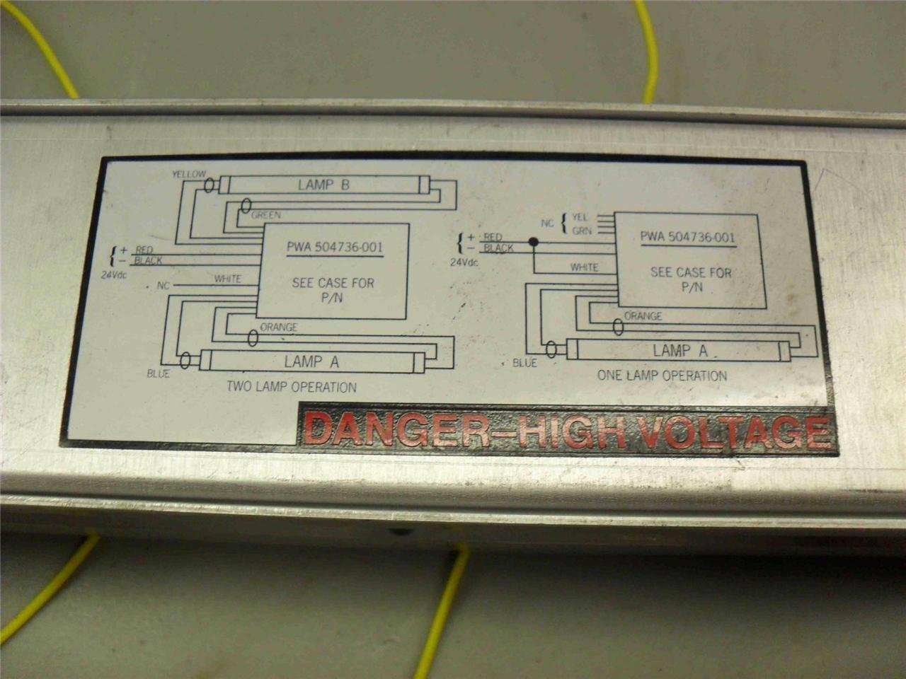 Luminator PN 504777001 Rev C 17744-0540 Ballast Assy Sold Separately - Image 3