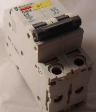 Merlin Gerin MG-24270 2-Pole Miniature Circuit Breaker  24270  400V C60N C16