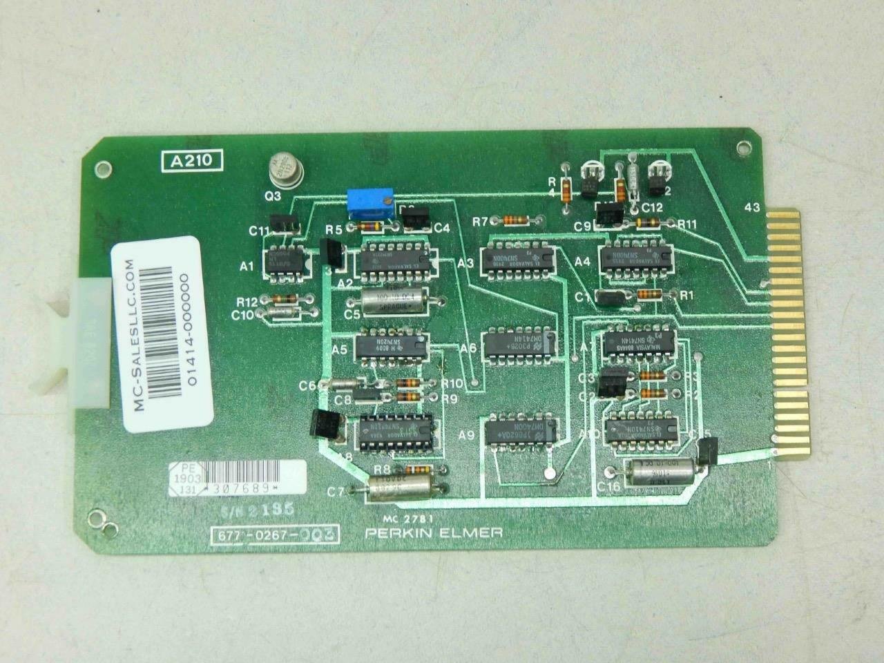 Perkin Elmer 677-0267-003 Circuit Board #01414 - Image 5
