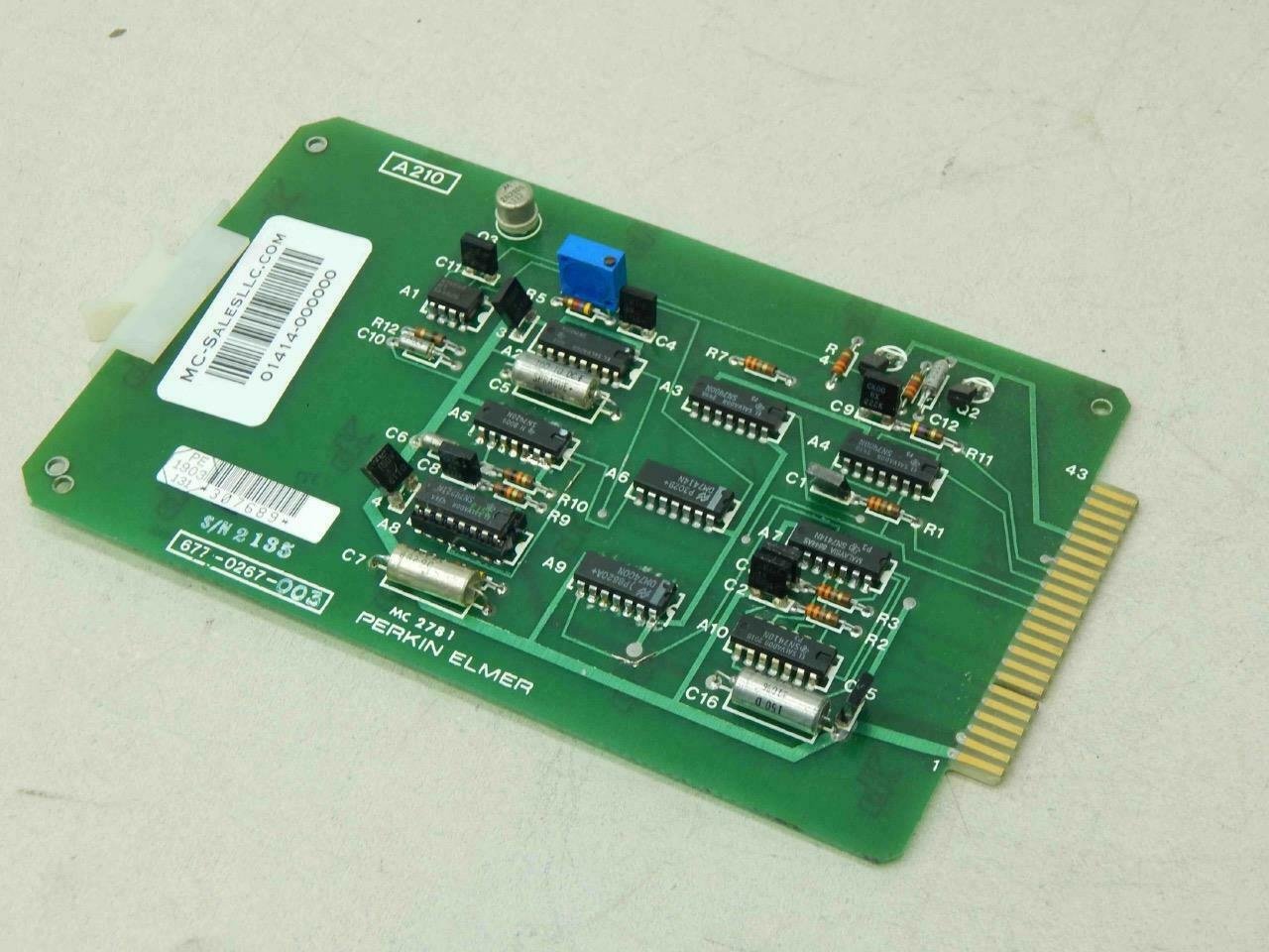 Perkin Elmer 677-0267-003 Circuit Board #01414