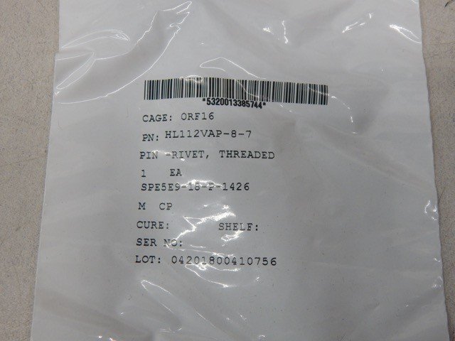 SPS HL112VAP-8-7, 5320013385744, Rivet Pin, Threaded - Image 5