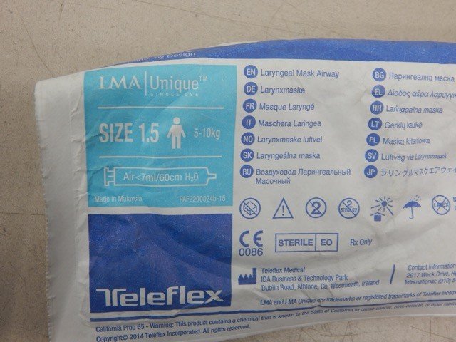 Teleflex 125015 Laryngeal Mask Airway, Size 1.5 - Image 3