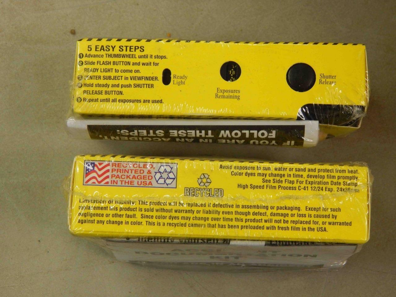 #445 Lot of 14 - Accident Documentation Camera Kit -New - Image 4