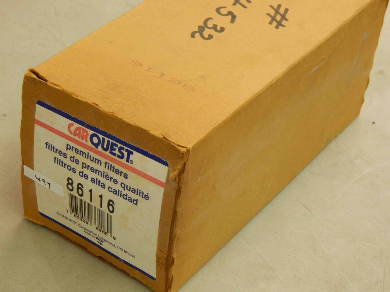 #497 Carquest 86116 Filter Element - New