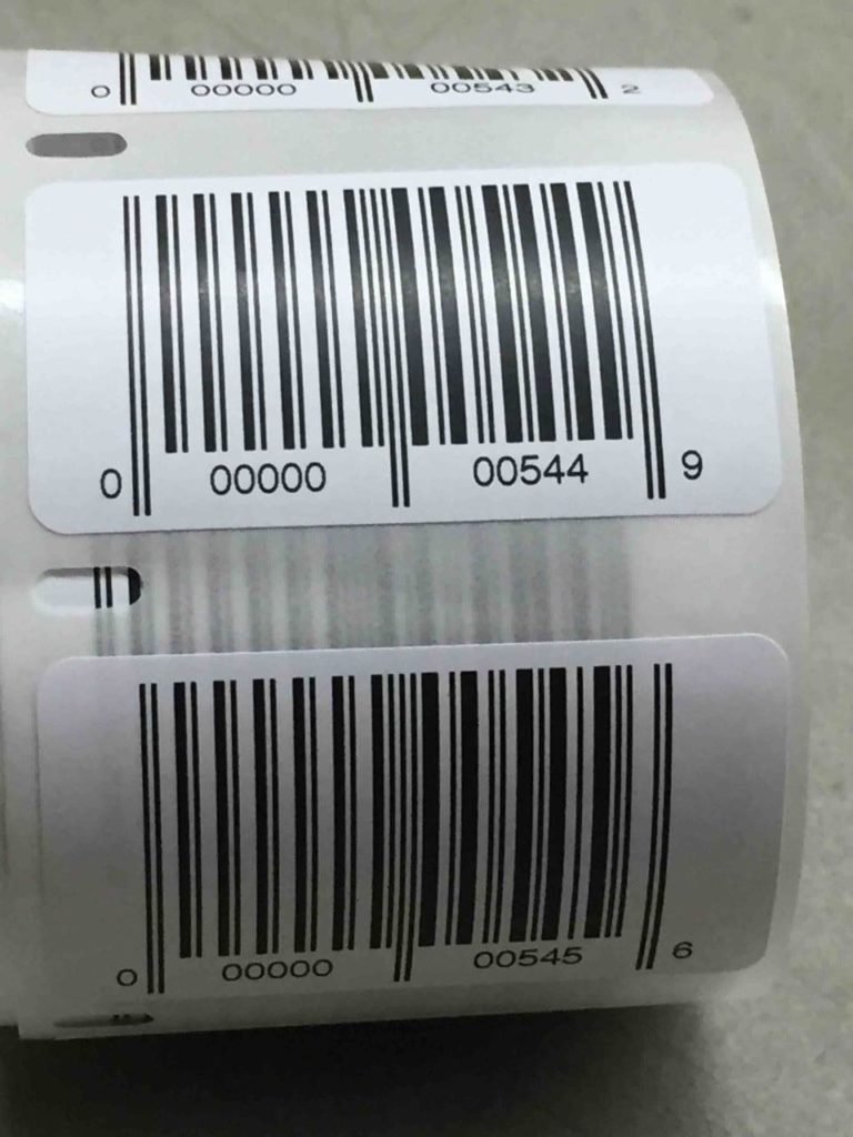 500 Labels 2×1 PrePrinted UPC Bar Code Barcode CUSTOM START