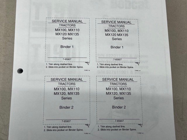 #6229 SM-Case, IH MX100, MX110, MX120, MX135 Series, Service Manual, 7-65907 - Image 2