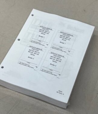 #6229 SM-Case, IH MX100, MX110, MX120, MX135 Series, Service Manual, 7-65907