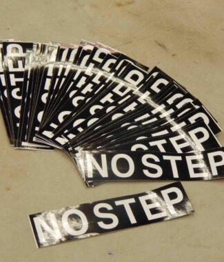 AM General 12339055 - Lot of 100 - NO STEP Decal Sticker Boat Truck Jeep