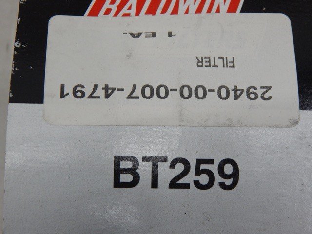 Baldwin BT259, 2940000074791, Spin-On Oil Filter - Image 3
