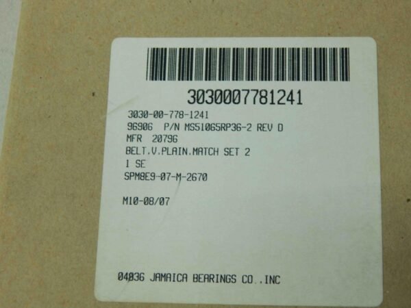 Dayco MS51065RP36-2, 3030007781241, V-Belt (Matched Set Of 2) - Image 3