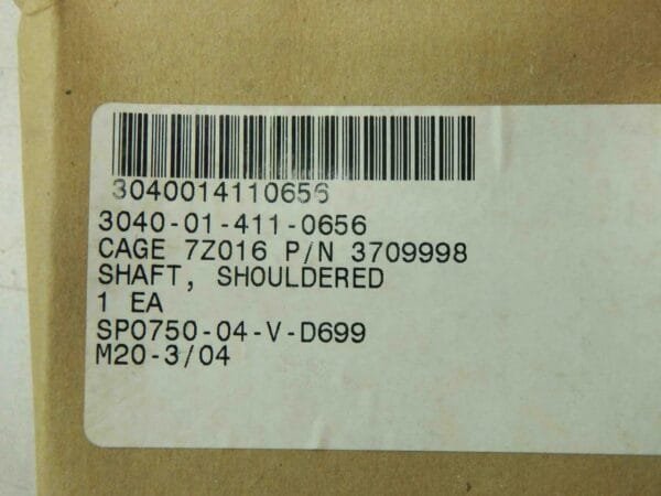 GKN 3709998, 3040014110656 Shouldered Shaft - Image 3