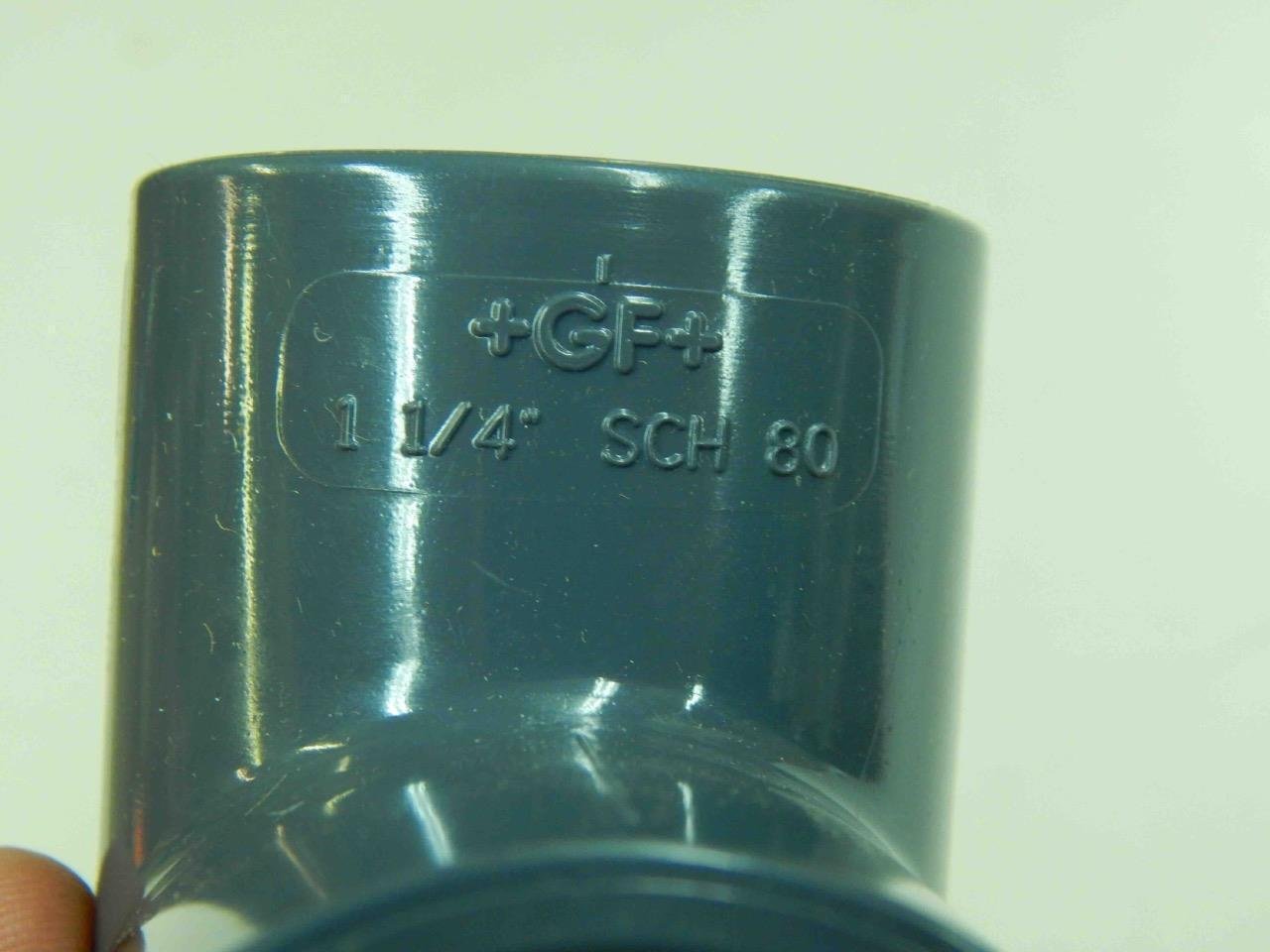 George Fischer +GF+ 801-012, 4730-00-144-4951 Tee Pipe 1-1/4" SCH 80 (Lot of 23) - Image 6