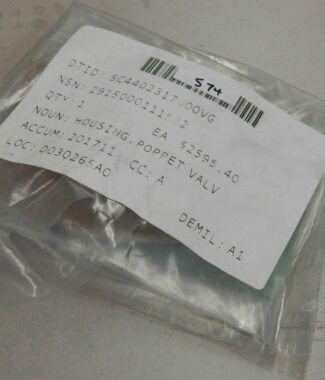 Hamilton 584854 2915-00-011-1522 Poppet Valve Housing
