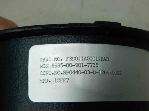 Helicoid F3DOJ1A00011EAB, 6685009017735 Pressure Gauge 0-​3000 PSI - Image 6