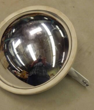 K-10 Enterprises EB40S-W White Convex Mirror Head Eyeball 8.5" Dia