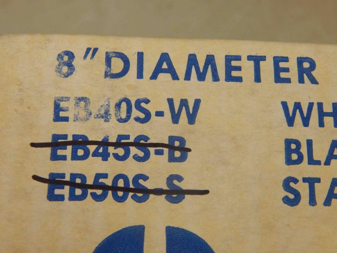 K-10 Enterprises EB40S-W White Convex Mirror Head Eyeball 8.5" Dia - Image 5