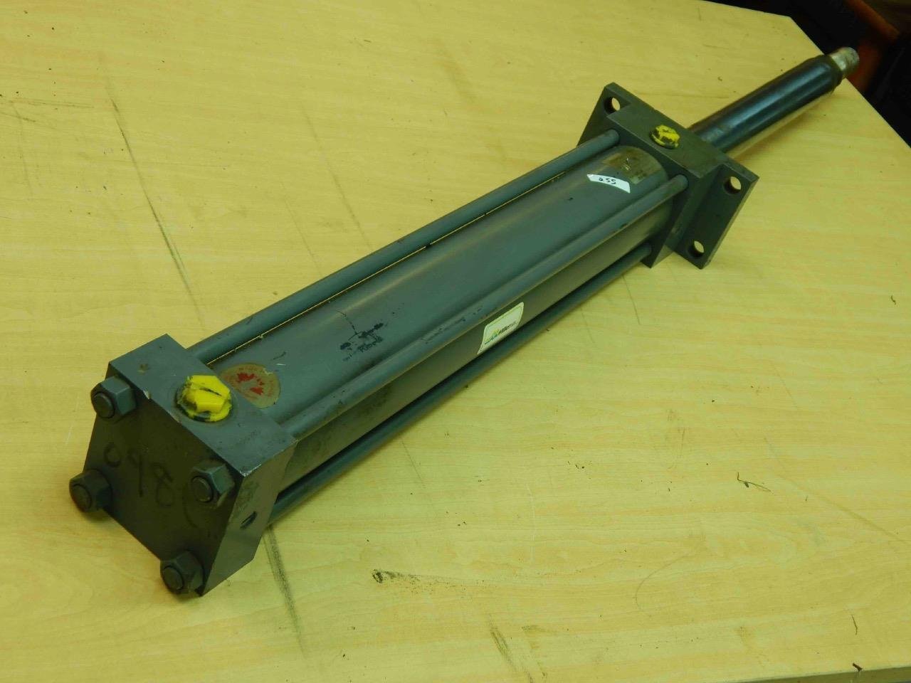 Miller HV Series Stroke 17" Bore 2-1/2" Rod 1-3/4" 1100 PSI Hydraulic Cylinder - Image 5