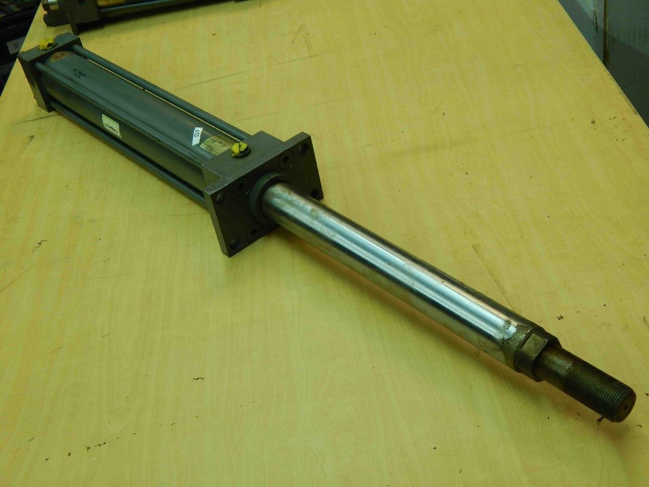 Miller HV Series Stroke 17" Bore 2-1/2" Rod 1-3/4" 1100 PSI Hydraulic Cylinder