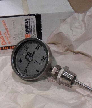 OMEGA  Model: XR  250 Deg F   4" Stem Bi-Metal Self Indicating Thermometer