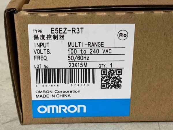 Omron E5EZ-R3T Temperature Controller ​Multi Range 100 to 240 VAC - Image 4