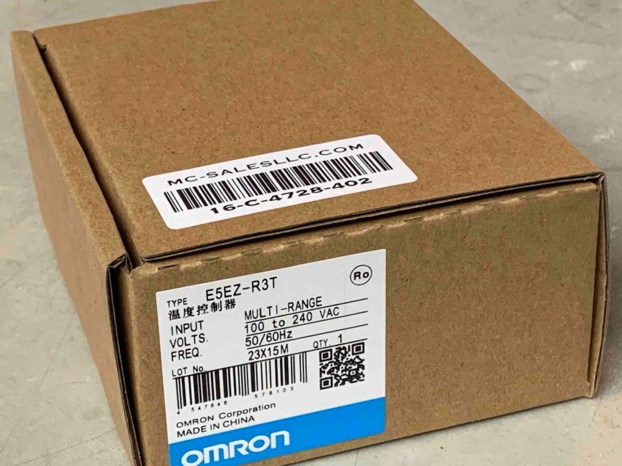 Omron E5EZ-R3T Temperature Controller – 100-240VAC, New In Box, Free Shipping