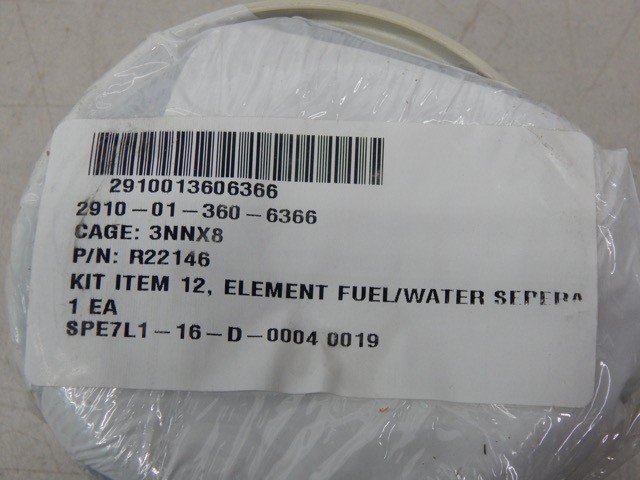Parker Racor R45P, 2910013606366, MRAP Fuel Filter/Water Separator - Image 4