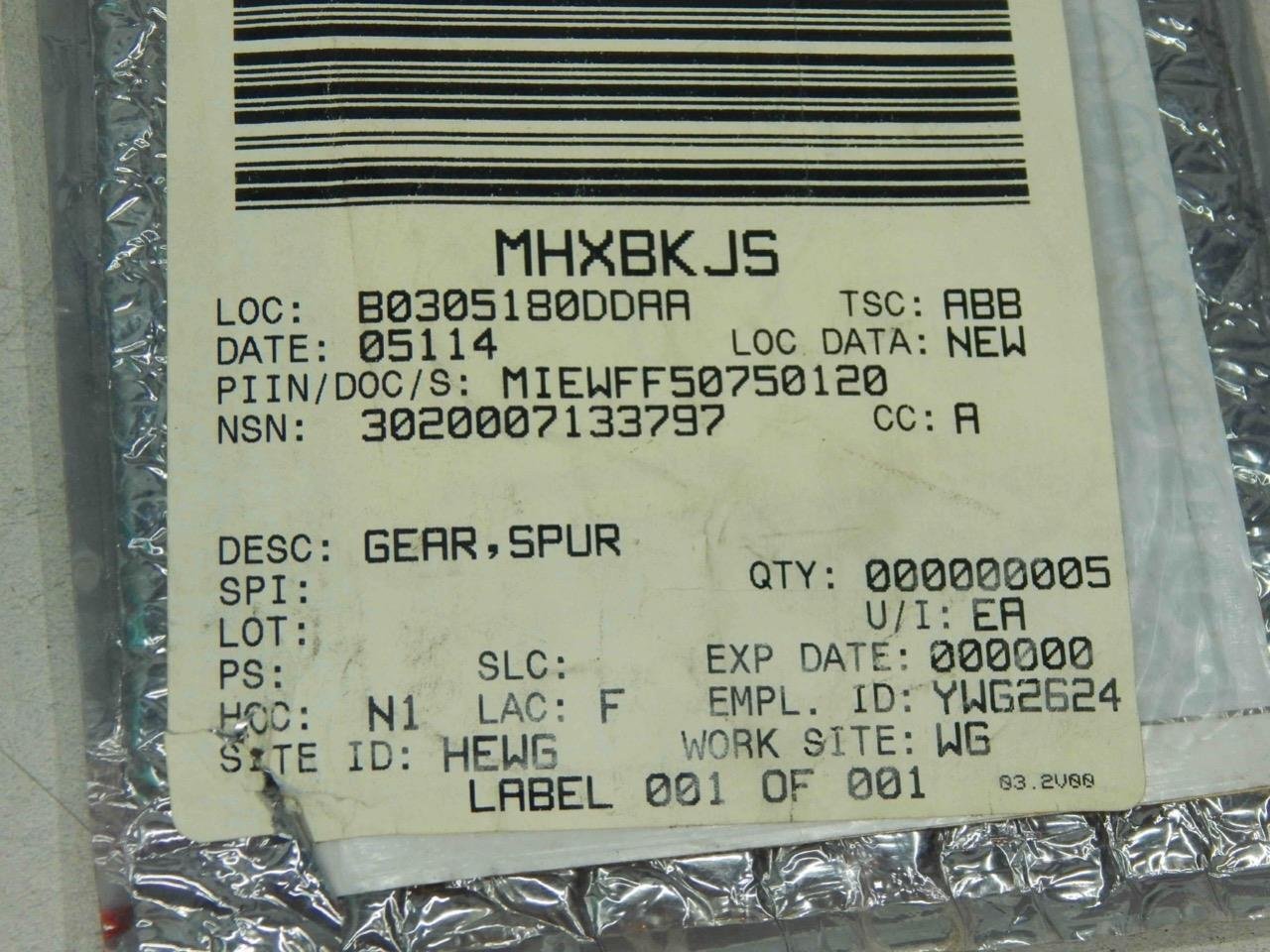 Rockwell 542-4556-002, 3020007133797, Spur Gear - Image 3
