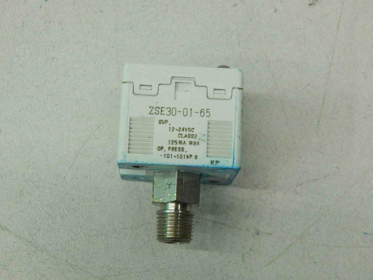SMC ZSE30-01-65 Vacuum Switch 12-24VDC #01447 - Image 4