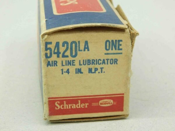 Schrader 5420LA, 5420-L, Miniature Air Line Lubricator, 1/4 Inch NPT - Image 3