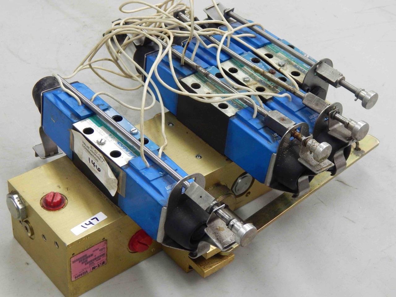 Sperry Vickers Eaton MCD-5020 Hydrualic Manifold Circuit Design Valve
