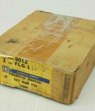 Square D 9012-FLG-1S4 Pressure Switch Set 4 To 6 PSI Form B (Discontinued)