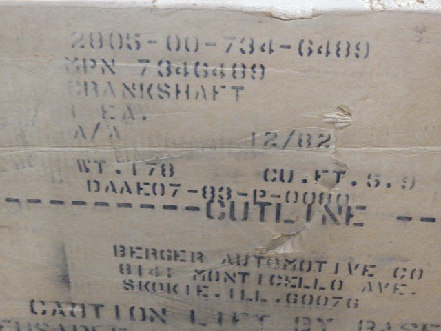 TACOM 7346489, 2805007346489, Engine Crankshaft - Image 10